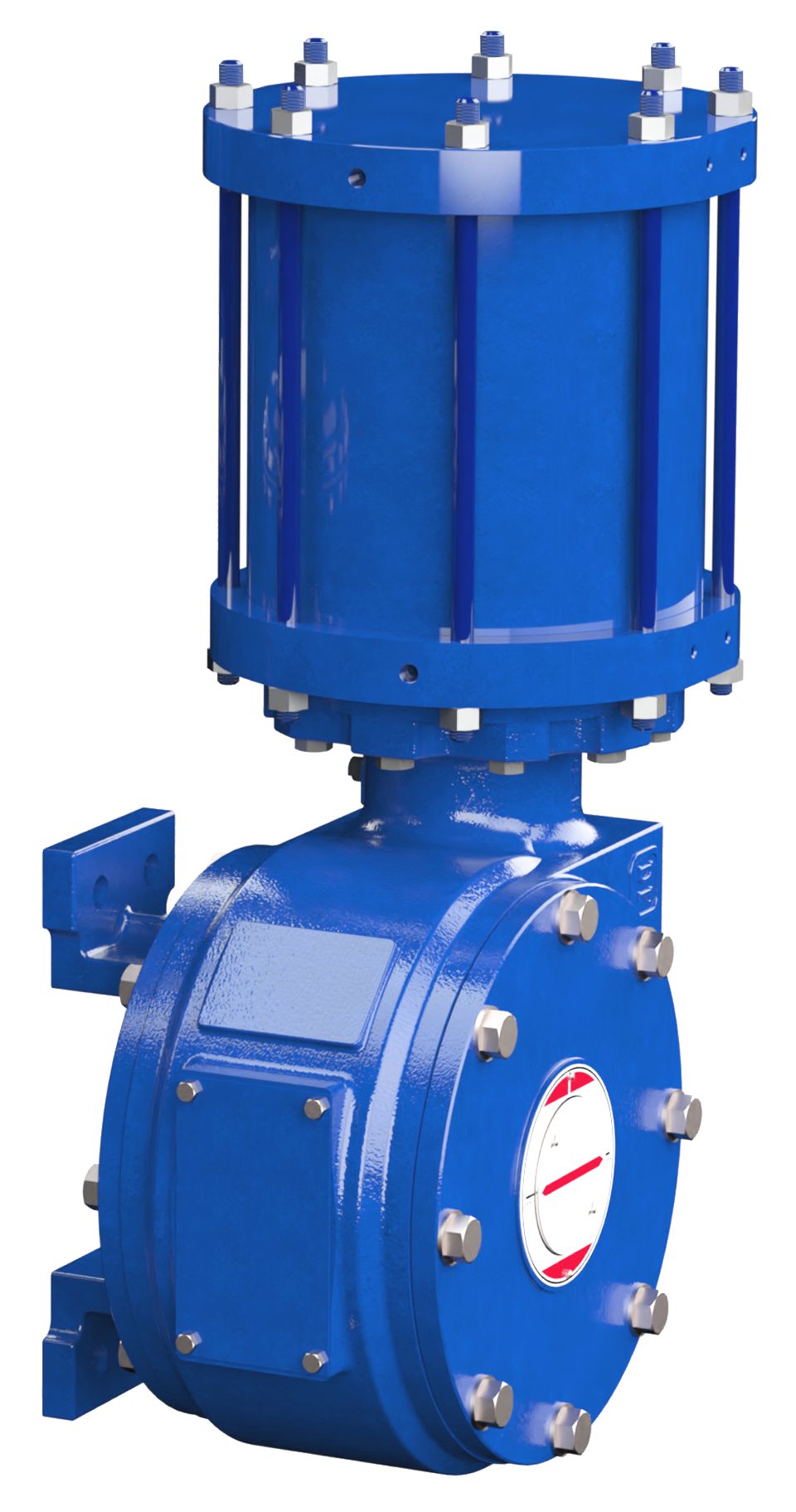 DFRP Rotary Pneumatic Piston Actuator