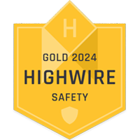  Gold Safety Award from Highwire